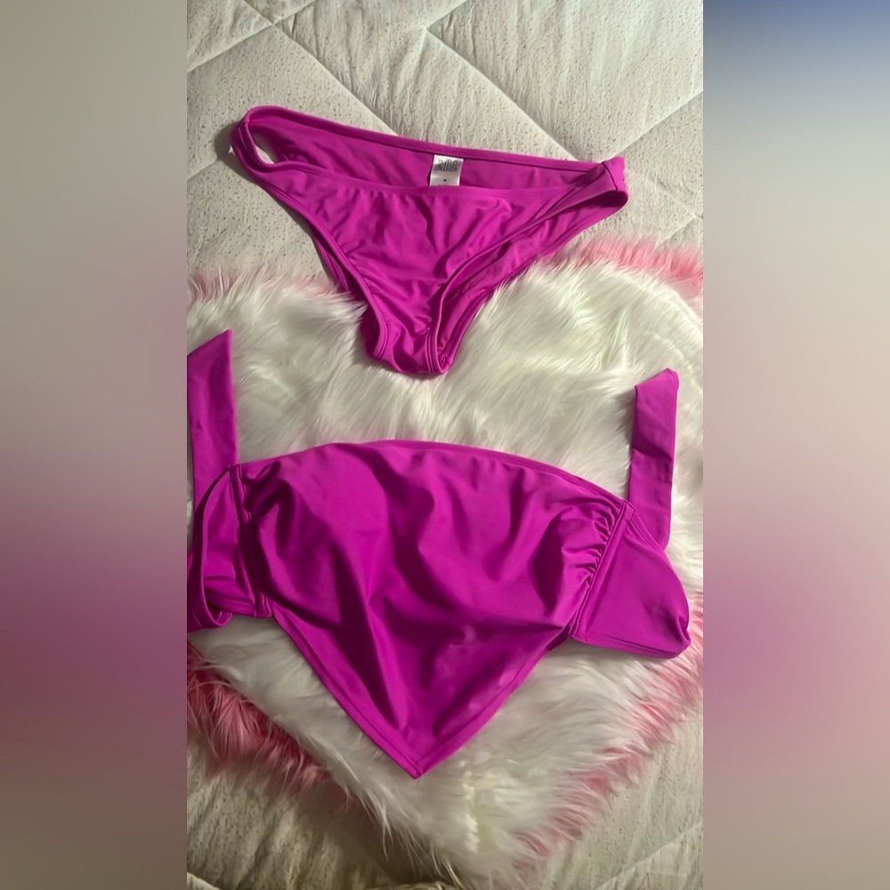 Vibrant Pink Bikini Set